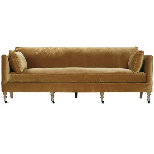 QS Sofa, Antiqued Amber