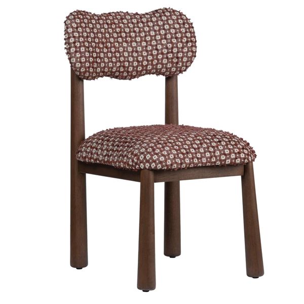 Dining Krzeslo, Merlot Dot, Set of 2