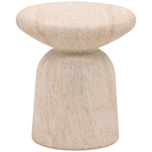 Outdoor Stolik boczny, Faux Travertine